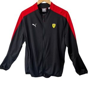 PUMA SCUDERIA FERRARI Men’s Jacket Size S Lightweight Full Zip